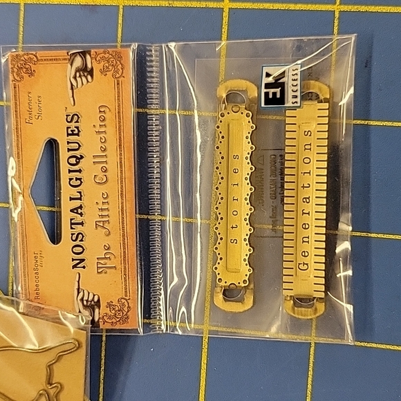 Metal Accent Lot of 6 Scrapbook Paper Crafts - Picture 5 of 5